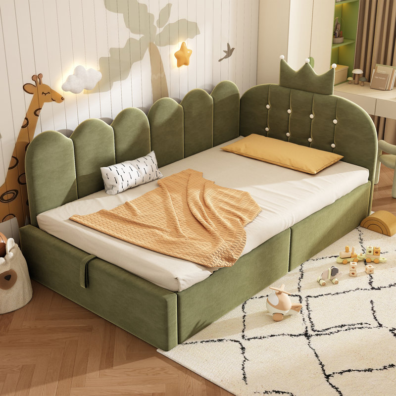 Metal Daybed, Green