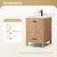 Ensemble de meuble-lavabo simple 24 po Shannon-95596498-95597346