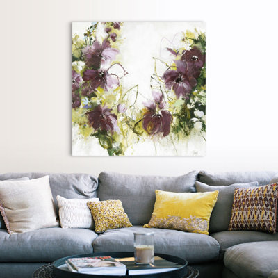 " Flower Blush 1 " Painting Print