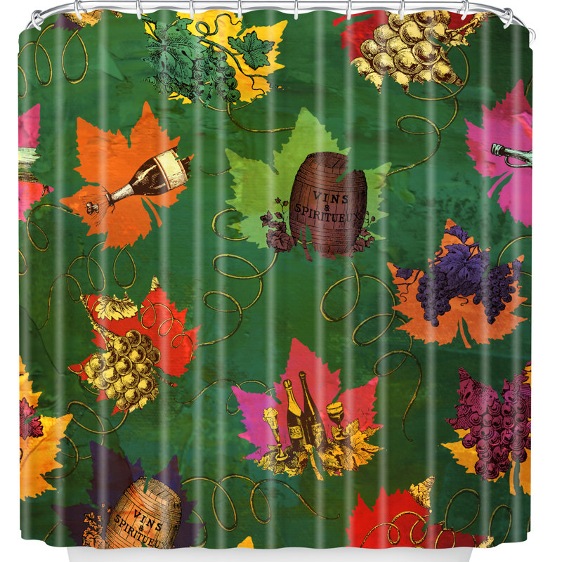 Rideau de douche à motif simple célébrer l’automne