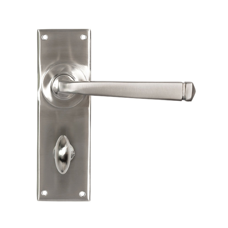 Door Handle, Satin Marine