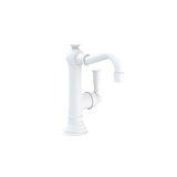 Jacobean Single Hole Bathroom Faucet with Drain Assembly