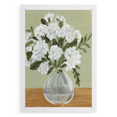 Vased Viburnum I - Impression sur toile seulement - NON-CADRE