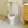 Lordear 1.28 Gallons GPF Elongated Chair Height Floor Mounted Kit (Seat Included)