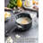 Cook N Home Nonstick Sauce Pan Set 1Qt and 2Qt, Multi-purpose Pots Set Saucepan Kitchenware with Glass Lid, Black, Aluminum