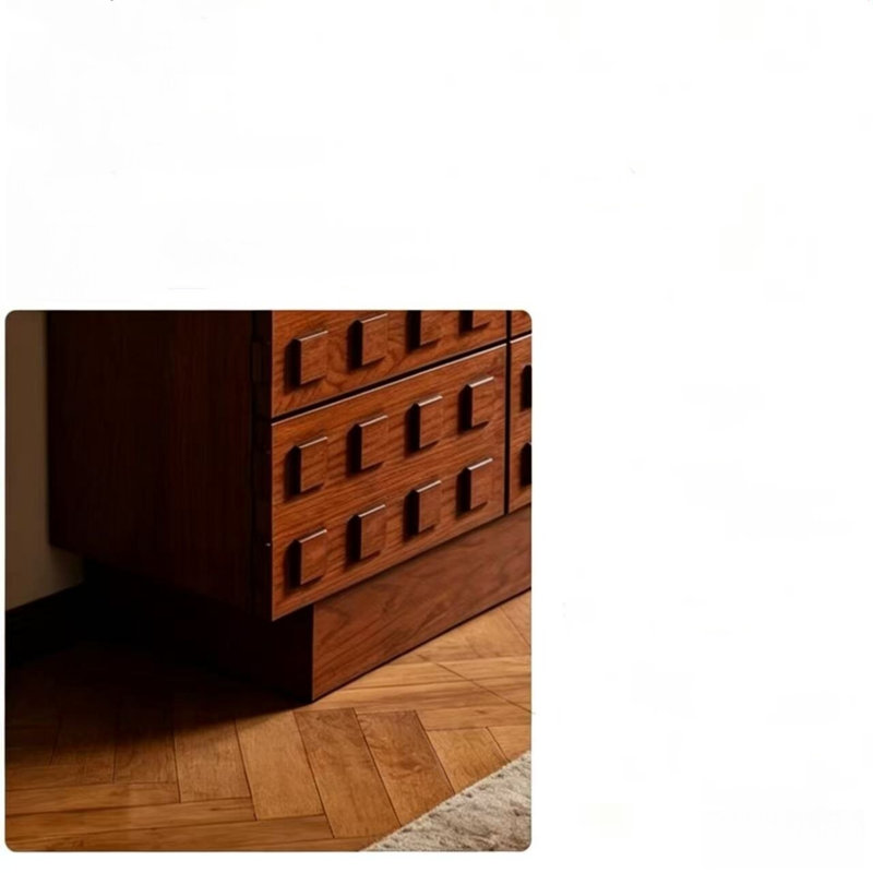 Retro Practical Sideboard, 30.71" H x 70.87" W x 17.72" D