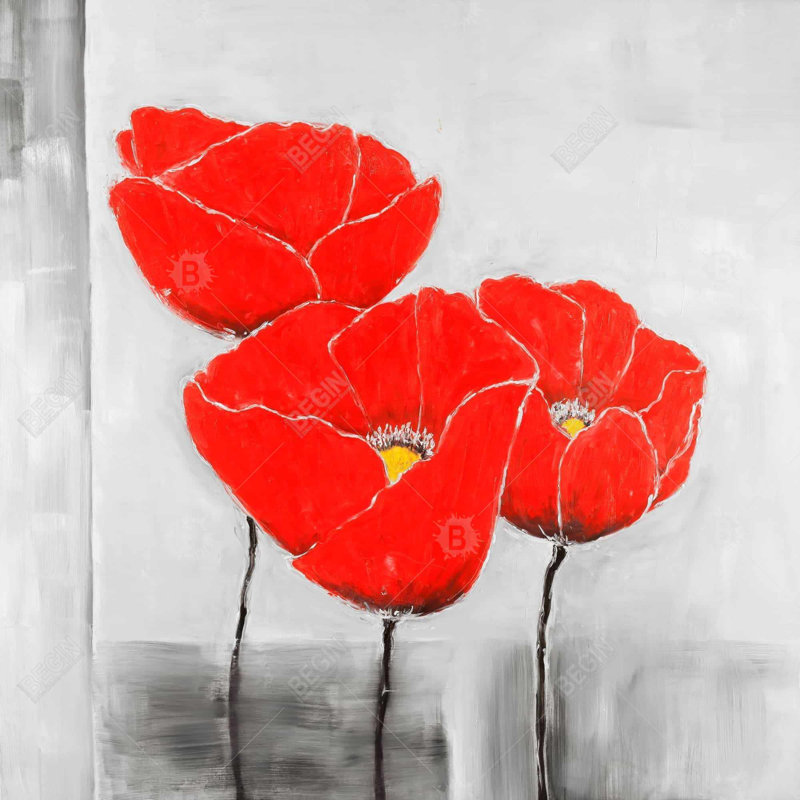 «Three Poppies»