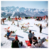 Verbier Vacation Print by Slim Aarons