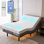 Lit réglable SF avec matelas hybride de 10 po inclus Massage, USB, éclairage sous le lit, télécommande sans fil et télécommande sans fil et contrôle des applications