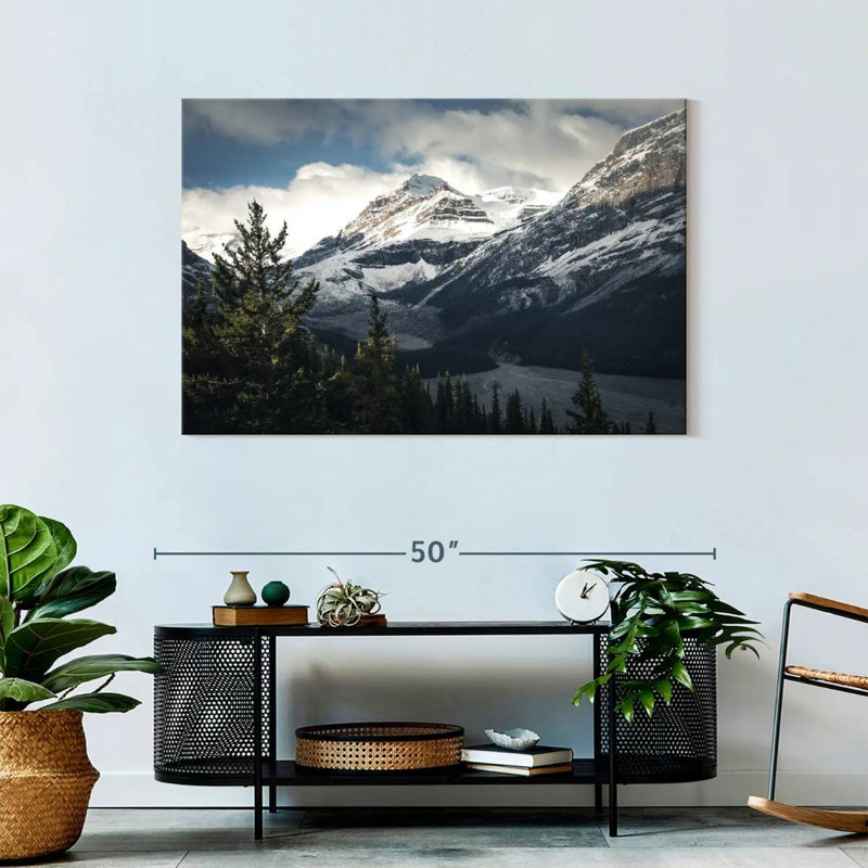 Mountain Top Canvas Print, 30" H x 45" W x 1.25" D