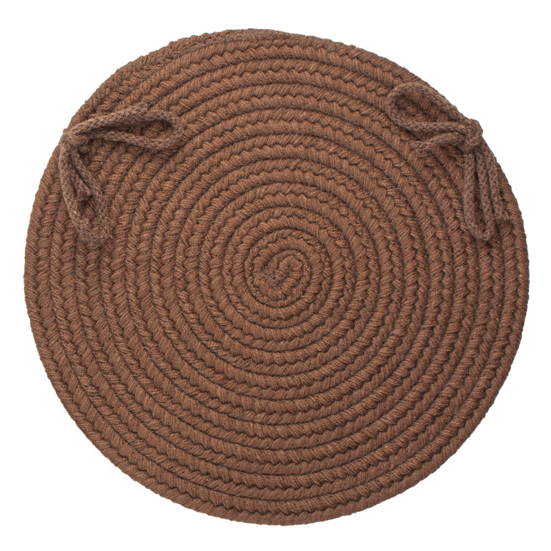Coussin de chaise sophistiqué, Noyer