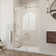 Enigma-XO 44" W x 76" H Single Sliding Frameless Shower Door with ClearMax™ Technology