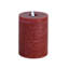 Ensemble de deux bougies rouges sans flamme