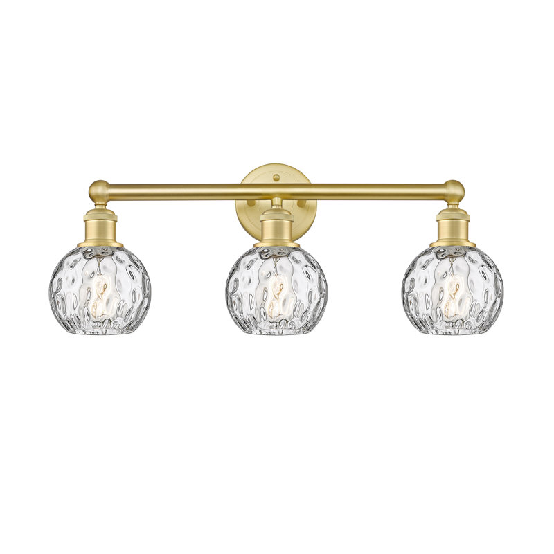 Cambria 3 - Light Dimmable Vanity Light, Satin Gold