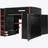 Full Size Kohlton Loft Bed With Desk,Wardrobe,Ample Storage Space,And Rgb Light, Red-1366244071