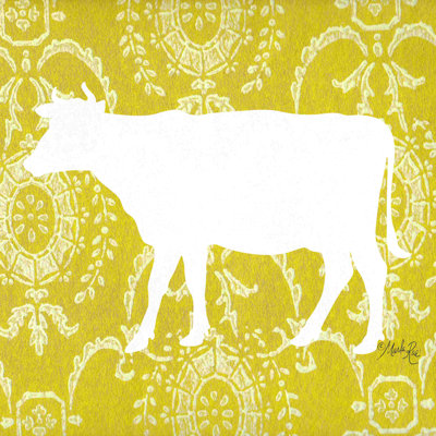 «Cow Cow Silhouette» par Marla Rae - reproduction