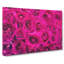 Wall of Bright Pink Roses - Wrapped Canvas-56644294