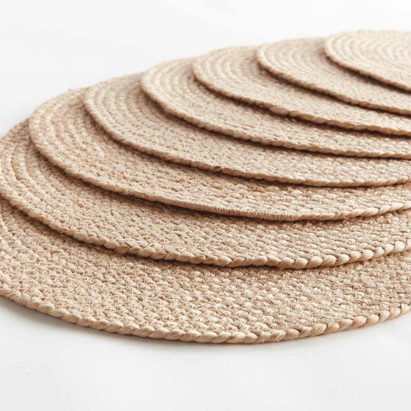 Napperon Tresse Artisan, Tanné