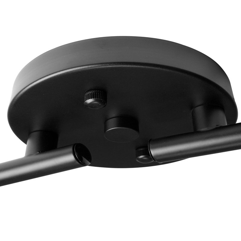37'' 4 -Light Track Kit Track Lighting Fixtures Ceiling Track Light with Dimmable Adjustable Head