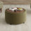 Table basse ronde avec rangement 28,1 "Teddy