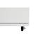 Commode de rangement blanche à 5 tiroirs avec poignées - Armoire de rangement moderne
