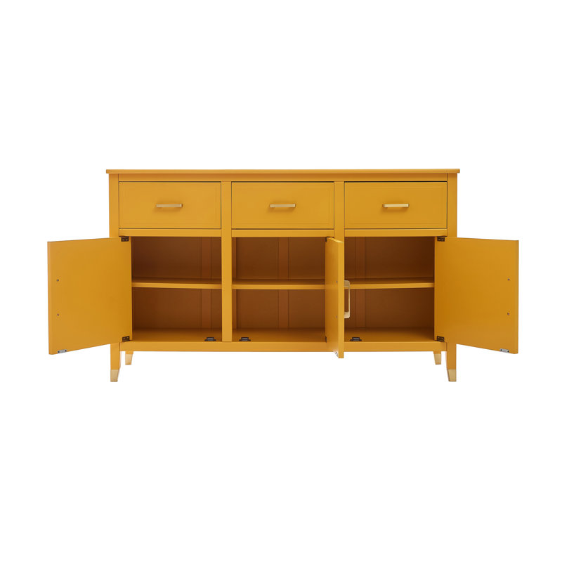 140cm Sideboard, Yellow