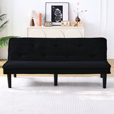65" Armless Convertible Sofa Bed