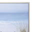 «Blue Coastal - Floater Frame», reproduction d'art sur toile