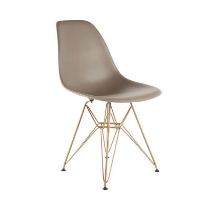 Chaise d'appoint Kiswanna, Taupe
