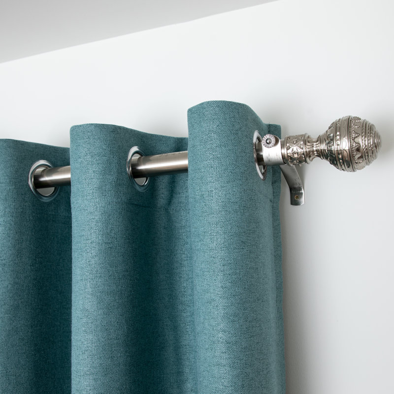 Synder Room Darkening Curtains / Drapes Pair, Teal