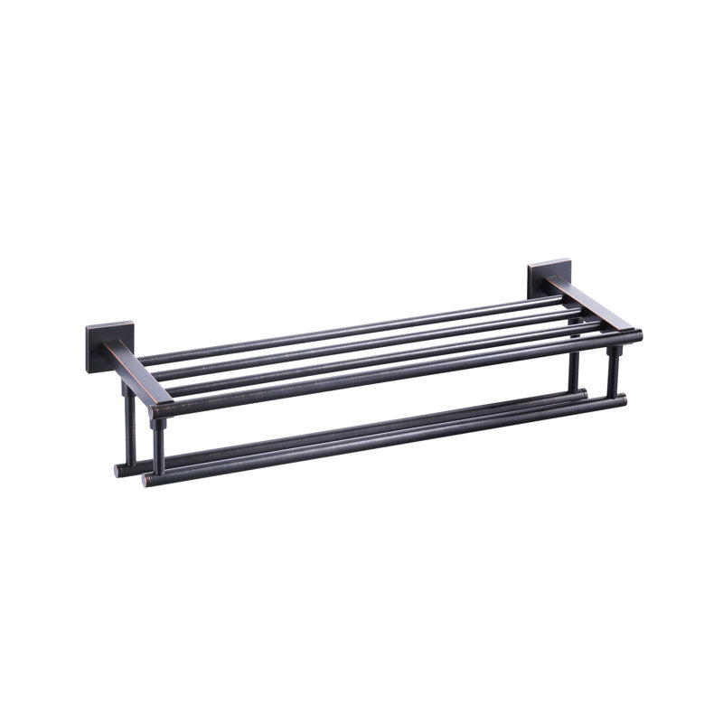Oil Rubbed Bronze 24" Wall Mounted Towel Rack