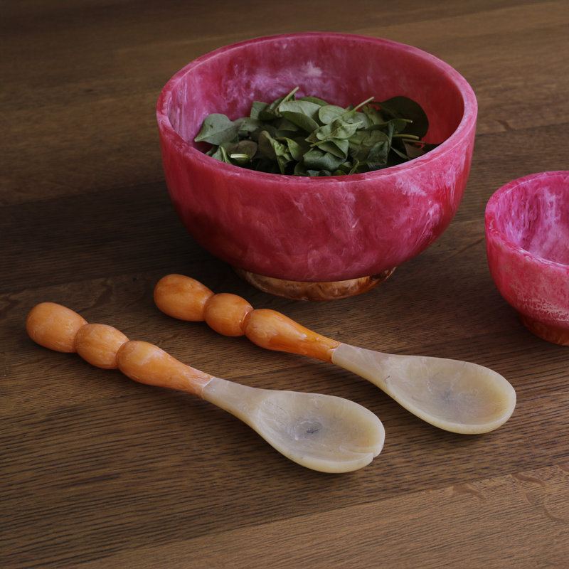 Resin Rio Resin Serving Bowl, Green/Blue