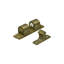 Deltana BTC30U5 Ball Tension Catch 3" x 3/4"; Antique Brass Finish-1471699119