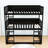 Kawtar Versatile Twin Over Twin Over Twin Detachable Triple Bunk Bed With Guardrails, Ladders-1679359802