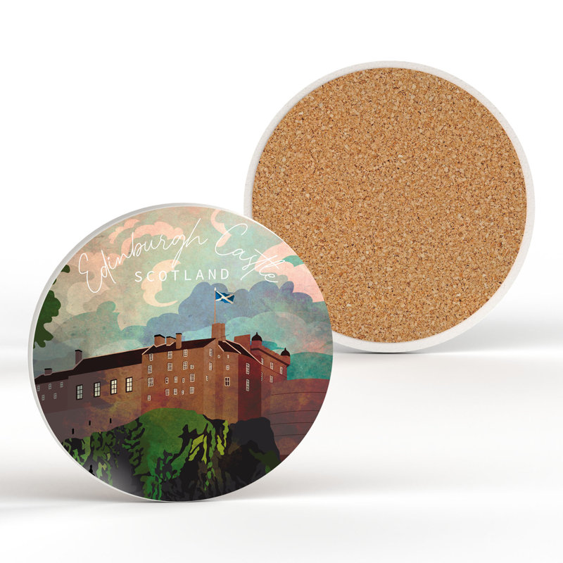 Ceramic Round 1 Piece Coaster