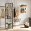 Freestanding 8 - Hook Coat Rack