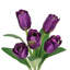 Bouquet de tiges de tulipes artificielles-640320863