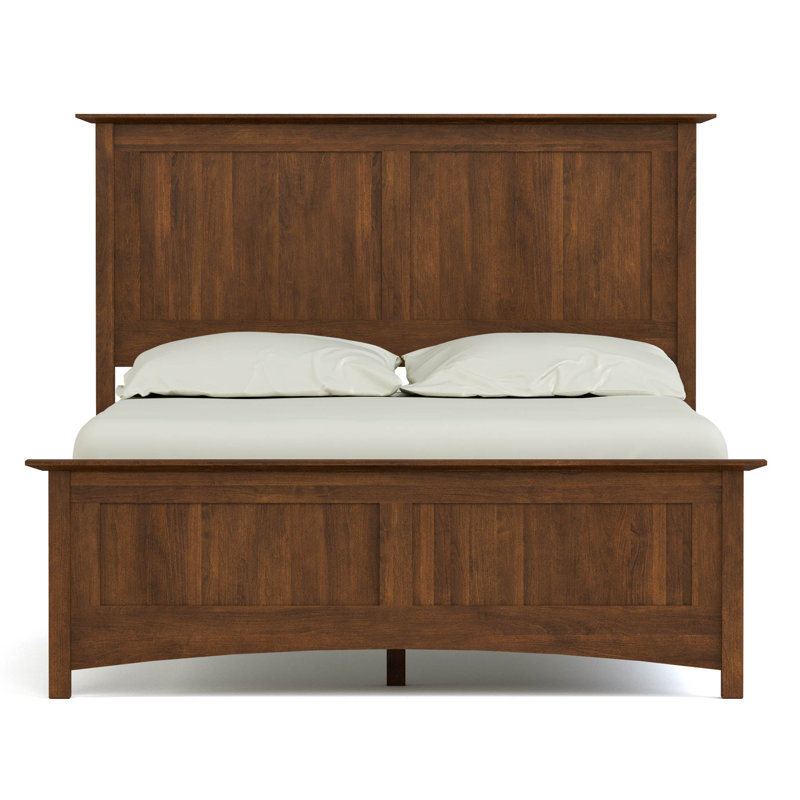 Lit standard en bois massif Origins, Grand lit