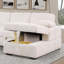 Canapé modulaire en velours côtelé Shariff-572665485