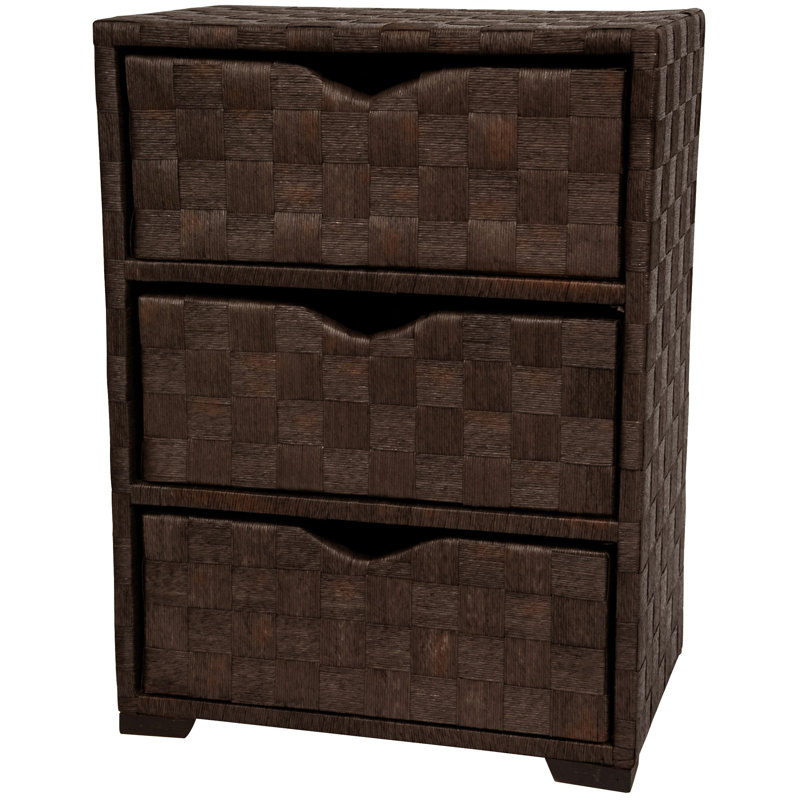 Ooper 18.75'' W Solid Wood Nightstand, Mocha