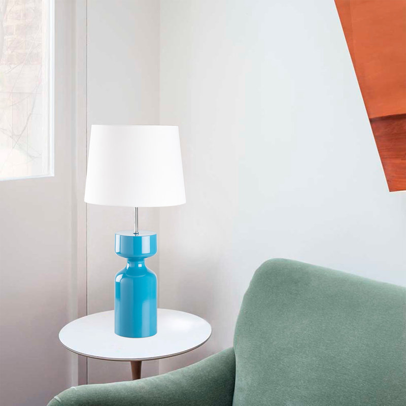 Lampe de table turquoise 49,61 po Aidien