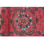 Tapis rose, tapis géométriques, tapis de couloir 4,7 x 12,2 pi, tapis turc, tapis rétro rose