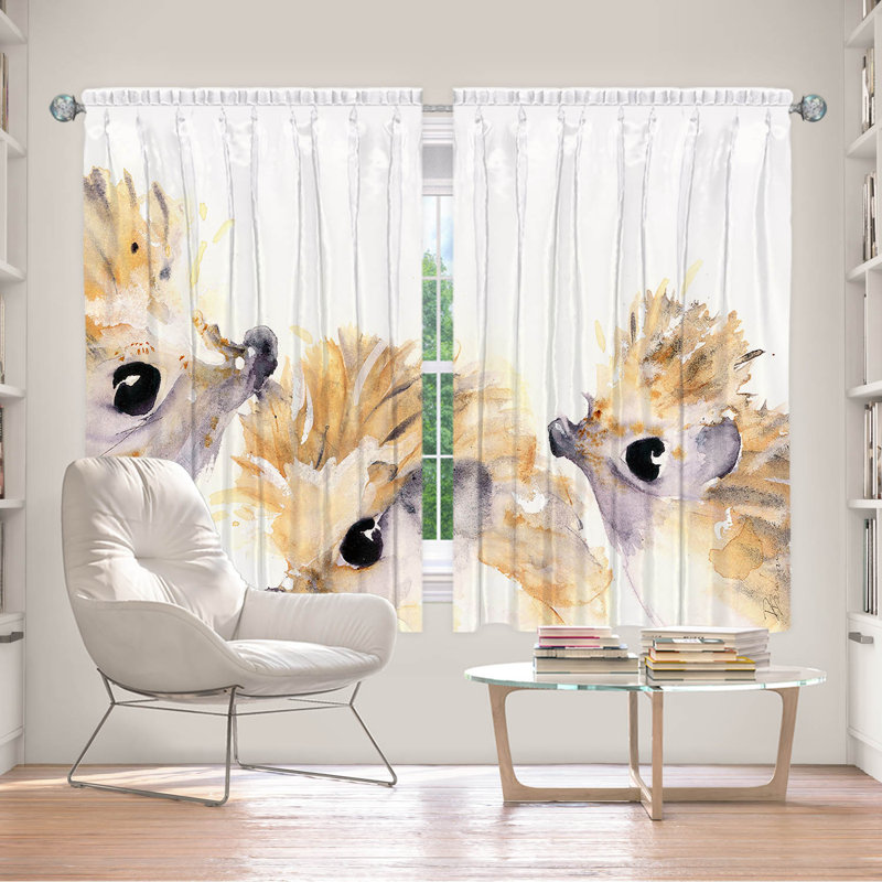 Rideau simple obscurcissant avec passe-tringle Delaughter, L 40 po x L 52 po