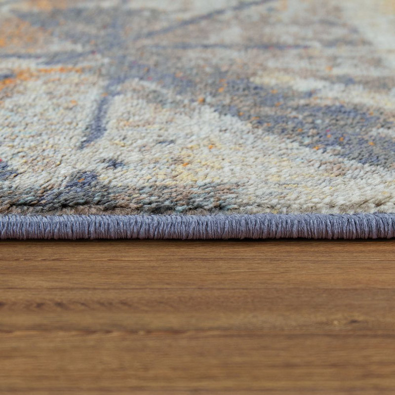 Enzo Abstract Area Rug, Rectangular 60 x 100cm