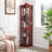 Curio Cabinet Lighted Glass Display Curio Cabinet W/Tempered Glass Doors And Shelves, Crown Corner Cabinet With Bulb, Corner Storage Decoration For Living Room And Bedroom-1679267941