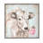 Cow With Rose II by Debi Coules - Floater Frame Painting on Canvas-994220122-994220123