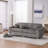 Myroslava Upholstered Loveseat Sofa with Pillows-112307108
