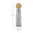 Fredrick Ramond Cosette Large Single Light Wall Sconce w/ Elongated Crystal-Cut Shade-65382867