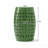 12" Outdoor Iron Side Table All-Metal Construction End Table,Green