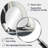 Abstract Marble Shapes I - Large Oval Wall Mirror On Metal-1039297460
